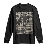 Vintage Black Panther Party Long Sleeve Shirt Huey P. Newton Bobby Seale Black History Month Juneteenth