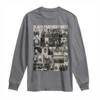 Vintage Black Panther Party Long Sleeve Shirt Huey P. Newton Bobby Seale Black History Month Juneteenth