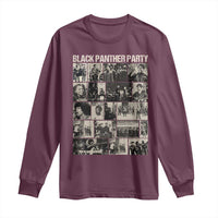 Vintage Black Panther Party Long Sleeve Shirt Huey P. Newton Bobby Seale Black History Month Juneteenth