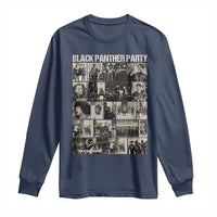 Vintage Black Panther Party Long Sleeve Shirt Huey P. Newton Bobby Seale Black History Month Juneteenth