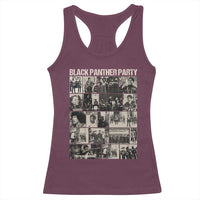 Vintage Black Panther Party Racerback Tank Top Huey P. Newton Bobby Seale Black History Month Juneteenth