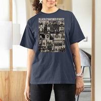 Vintage Black Panther Party T Shirt For Women Huey P. Newton Bobby Seale Black History Month Juneteenth