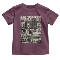 Vintage Black Panther Party Toddler T Shirt Huey P. Newton Bobby Seale Black History Month Juneteenth