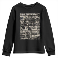 Vintage Black Panther Party Youth Sweatshirt Huey P. Newton Bobby Seale Black History Month Juneteenth