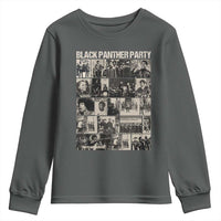Vintage Black Panther Party Youth Sweatshirt Huey P. Newton Bobby Seale Black History Month Juneteenth