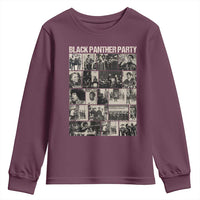 Vintage Black Panther Party Youth Sweatshirt Huey P. Newton Bobby Seale Black History Month Juneteenth