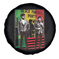 Vintage Black Panther Party Spare Tire Cover Black History Self Defense Huey Newton Bobby Seale