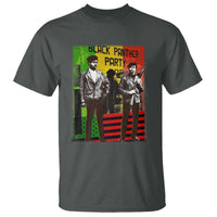 Vintage Black Panther Party T Shirt Black History Self Defense Huey Newton Bobby Seale