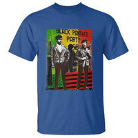 Vintage Black Panther Party T Shirt Black History Self Defense Huey Newton Bobby Seale