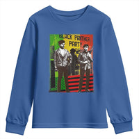 Vintage Black Panther Party Youth Sweatshirt Black History Self Defense Huey Newton Bobby Seale