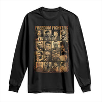 Black Freedom Fighters Long Sleeve Shirt Huey P. Newton Bobby Seale Black History Month Juneteenth