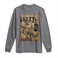 Black Freedom Fighters Long Sleeve Shirt Huey P. Newton Bobby Seale Black History Month Juneteenth