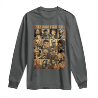 Black Freedom Fighters Long Sleeve Shirt Huey P. Newton Bobby Seale Black History Month Juneteenth
