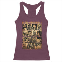 Black Freedom Fighters Racerback Tank Top Huey P. Newton Bobby Seale Black History Month Juneteenth