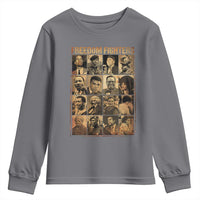 Black Freedom Fighters Youth Sweatshirt Huey P. Newton Bobby Seale Black History Month Juneteenth