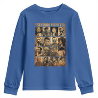 Black Freedom Fighters Youth Sweatshirt Huey P. Newton Bobby Seale Black History Month Juneteenth