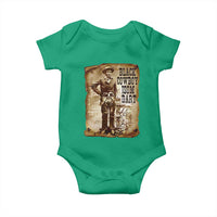 Black Cowboy Isom Dart Baby Onesie African American Cowboys Black History