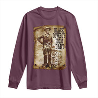 Black Cowboy Isom Dart Long Sleeve Shirt African American Cowboys Black History