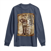 Black Cowboy Isom Dart Long Sleeve Shirt African American Cowboys Black History
