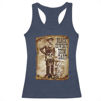 Black Cowboy Isom Dart Racerback Tank Top African American Cowboys Black History