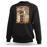 Black Cowboy Isom Dart Sweatshirt African American Cowboys Black History