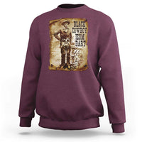 Black Cowboy Isom Dart Sweatshirt African American Cowboys Black History