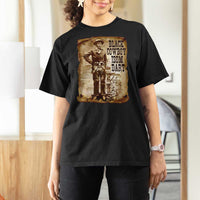 Black Cowboy Isom Dart T Shirt For Women African American Cowboys Black History
