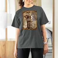 Black Cowboy Isom Dart T Shirt For Women African American Cowboys Black History