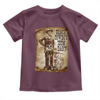 Black Cowboy Isom Dart Toddler T Shirt African American Cowboys Black History