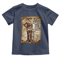 Black Cowboy Isom Dart Toddler T Shirt African American Cowboys Black History