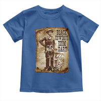 Black Cowboy Isom Dart Toddler T Shirt African American Cowboys Black History