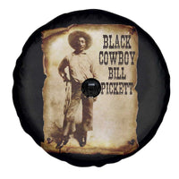 Black Cowboy Bill Pickett Spare Tire Cover African American Cowboys Black History