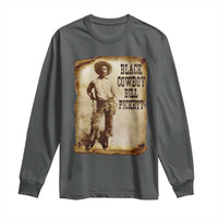 Black Cowboy Bill Pickett Long Sleeve Shirt African American Cowboys Black History