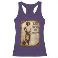 Black Cowboy Bill Pickett Racerback Tank Top African American Cowboys Black History
