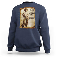 Black Cowboy Bill Pickett Sweatshirt African American Cowboys Black History