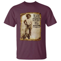 Black Cowboy Bill Pickett T Shirt African American Cowboys Black History