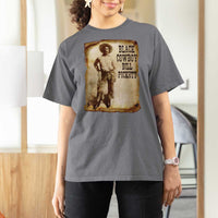 Black Cowboy Bill Pickett T Shirt For Women African American Cowboys Black History