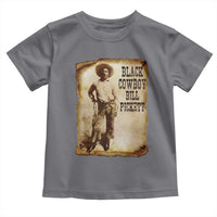 Black Cowboy Bill Pickett Toddler T Shirt African American Cowboys Black History