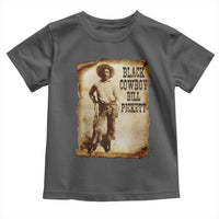 Black Cowboy Bill Pickett Toddler T Shirt African American Cowboys Black History