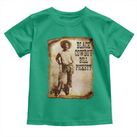 Black Cowboy Bill Pickett Toddler T Shirt African American Cowboys Black History