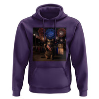 USA 250th Anniversary Cat Hoodie Funny 4th Of July Independence Day 250 Years 1776 2026 Patriotic Celebration Meme
