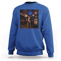 USA 250th Anniversary Cat Sweatshirt Funny 4th Of July Independence Day 250 Years 1776 2026 Patriotic Celebration Meme