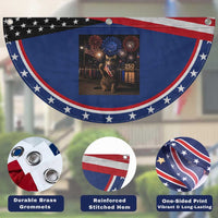 USA 250th Anniversary Cat Patriotic Fan Flag Funny 4th Of July Independence Day 250 Years 1776 2026 Celebration Meme