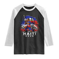 Haiti Soccer 2026 Raglan Shirt Haitian World Football Fan Ayiti Lover