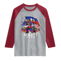 Haiti Soccer 2026 Raglan Shirt Haitian World Football Fan Ayiti Lover