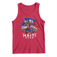 Haiti Soccer 2026 Tank Top Haitian World Football Fan Ayiti Lover