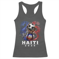 Haiti Soccer 2026 Racerback Tank Top World Football Fan Haitian Pride Ayiti