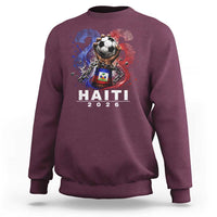 Haiti Soccer 2026 Sweatshirt World Football Fan Haitian Pride Ayiti