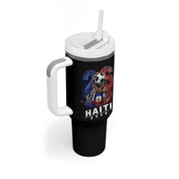 Haiti Soccer 2026 Tumbler With Handle World Football Fan Haitian Pride Ayiti