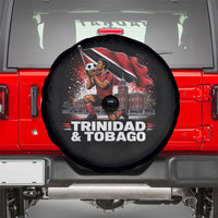 Trinidad and Tobago Soccer Spare Tire Cover Patriotic Football Fan Caribbean Pride Gift